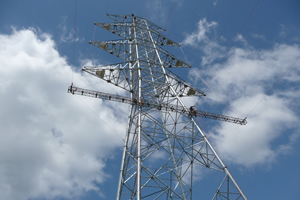 架空送電線工事