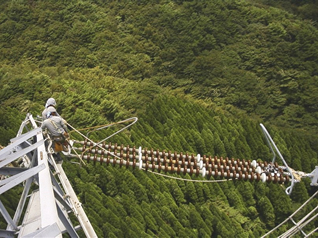 架空送電線点検